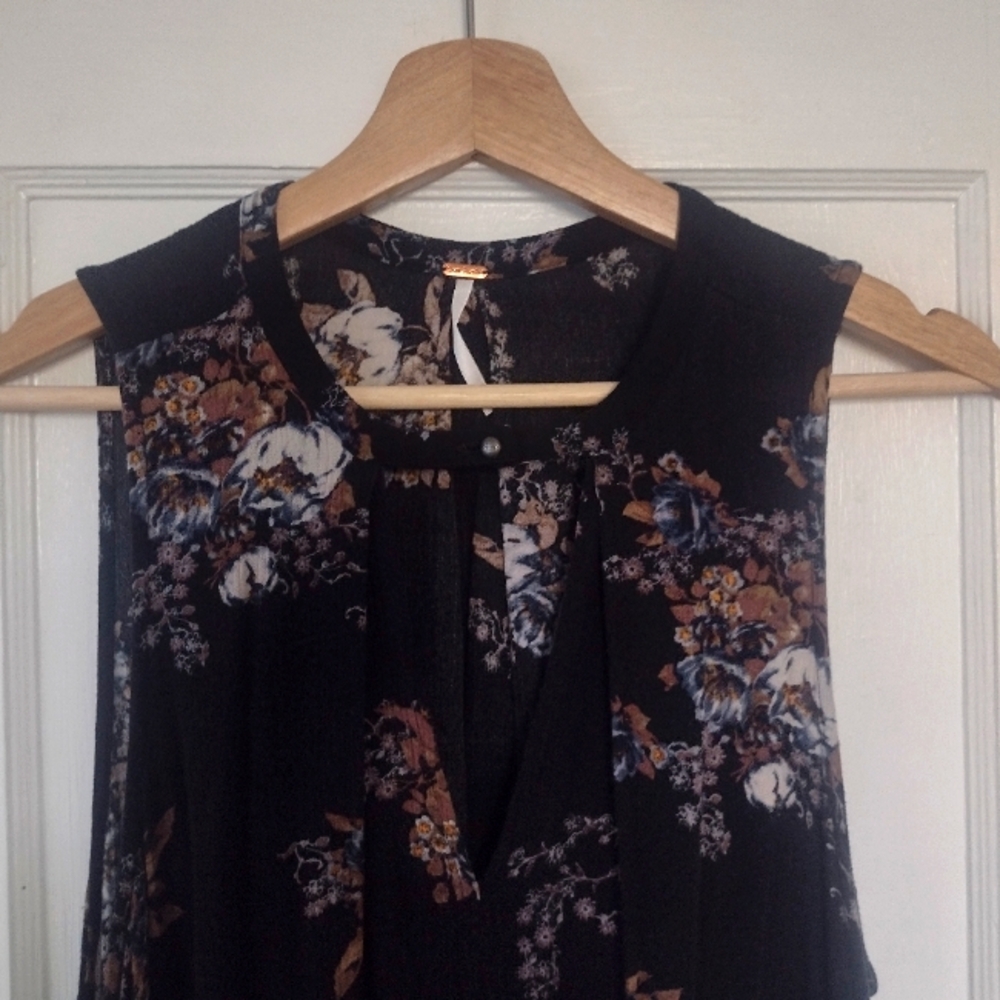 Free People Snap Out Of It Tree Swing Tunic Dress - Picture 8 of 11